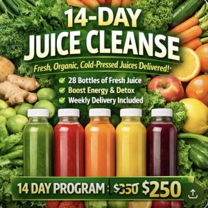 14 day Fruit frequency  juice cleanse