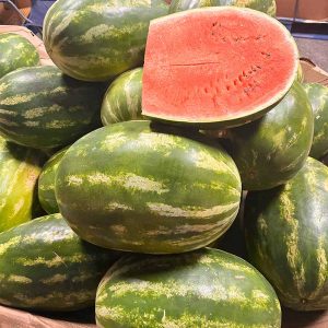 ORGANIC Black Seeded Watermelon (2 For $50)
