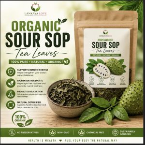 14 g/0.5 oz Organic Sour Sop Tea Leaves – Pure, Natural, & Herbal Wellness